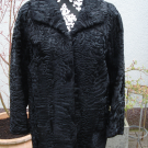Persianer Jacke Mantel schwarz Gr. 38